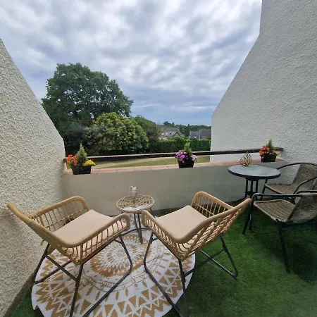 Guidel-Plages Studio Lumineux Balcon Vue Mer & Piscine Exterior photo